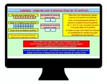 Planilha Excel Para Apostas Lotofacil - Dwkox