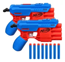 Lançadores De 2 Dardos Nerf Alpha Strike Fang Claw Qs-4