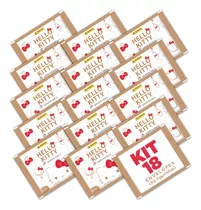 Hello Kitty 50th Anniversary: 18 Envelopes (90 Figurinhas)