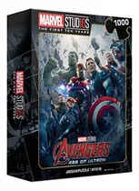 Rompecabezas De 1000 Piezas Marvel Avengers La Era De Ultrón