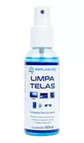 Limpa Telas Azul Implastec 60ml Caixa Com 15 Pcs