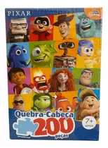 Quebra Cabeça Infantil 200 Peças Pixar Toyster 8054