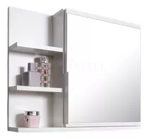 Mueble Organizador Para Baño Con Espejo  Melamina Rh