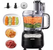 Aicok - Cortador De Verduras De 12 Tazas Para Cortar, Tritu