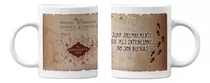 Tazones Tazas Blancas Mapa Del Merodeador Harry Potter