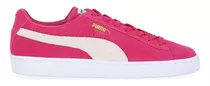 Zapatillas Puma Suede Classic Xxi Hombre En Rosa Y Blanco