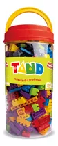 Brinquedo De Montar Tand Kids Pote 300 Pçs Coloridas Toyster