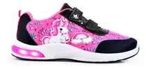 Zapatillas Footy Nena Con Luces Unicornio Led Original