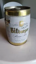 Barril De Cerveza Bitburger 5 Litros Vacio