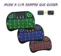 Mini Teclado / Mouse Iluminado Celular Smart Tv Tablet Note