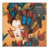 Quebra Cabecas Puzzle Paperblanks 1000 Pcs Madame Butterfly