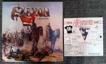 Saxon - Crusader Lp Heavy Metal Metallica Iron Maiden G123