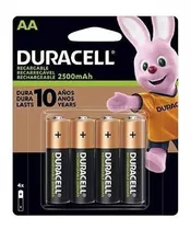 Duracell Pilas Recargables Aa 2500mah 4un.