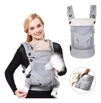 Mochila Porta Bebes Ergonómica Asiento Multifuncional 4 En 1