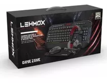 Kit Gamer Lehmox Gt-c1 Teclado + Mouse + Headphone