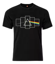Remera Estampada Varios Diseños Pink Floyd Dark Side