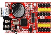 Tarjeta Controladora Video Para Modulo P10 Hd-u62 Ledshopmx