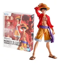 Boneco Monkey D Luffy  S.h.figuarts One Piece Oficial Bandai