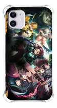 Capa Capinha De Celular Personalizada Demon Slayer 004