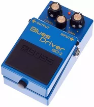 Boss Bd-2 Blues Driver Pedal Overdrive Distorsión Bd2.