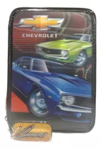 Cartuchera Hot Wheels Chevrolet 2 Pisos Lic Orig Armonyshop