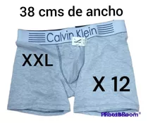 Bóxer Calvin Klein Talla Xxl Por Docena (12) Unidades