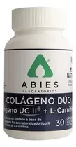 Colágeno Duo Abies® X 30 Cápsulas + L Carnitina Sabor Sin Sabor