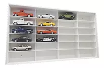 Estante Expositor Coleção Miniatura Carro 24 Nichos Esc1:24 