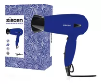 Secador De Pelo Siegen Sg-3012c27 Plegable Color Azul