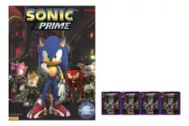 Sonic Prime - 1 Álbum + 10 Envelopes (total 50 Figurinhas)