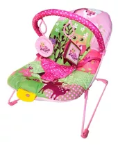 Cadeira De Balanço Para Bebê Color Baby Ballaggio Bb901 Rosa