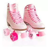 Patines Quad Hondar Soy Luna Rosado