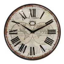 Reloj De Pared Estilo Antiguo 30 Cms