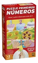 Puzzle Quebra Cabeça Educativo Primeiros Números 04367 Grow