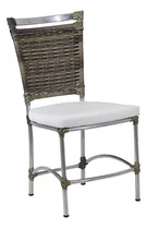 Cadeira Em Alumínio E Fibra Sintética Jk Trama Original