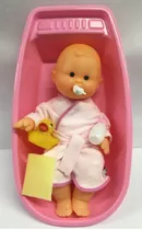 Bebe Con Bañera Y Traje De Baño Monsi Lloretoys