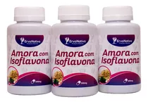 Kit Amora Com Isoflavona 300 Capsulas 500 Mg Hormônios Pura