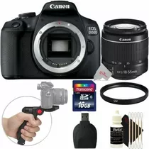 Canon Eos 2000d/rebel T7+ 18-55mm Lens+ Accesorios 