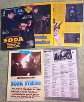 Soda Stereo Lote Lámina 7 Día Tapa Notas Rec Metalyrocktigre