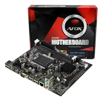 Placa Mãe Afox Ih61-ma5 Socket Lga 1155 / Vga / Ddr3