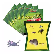 Cebos Roedores Trampa Adhesivas X10 Ratones Ratas Cucarachas
