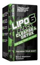  Lipo-6 Cleanse & Detox Quemador De Grasa 60caps Usa Import