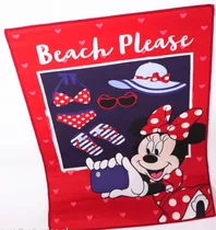 Alfombra  Disney Minnie Mouse Beach /cdjuguetes