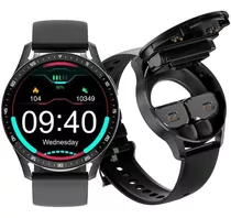 Reloj Smart Watch Inteligent 2 En 1 Con Auricular Basix Ip67