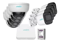 Kit 8 Cámaras De Seguridad Ip Cctv Hd 1080p Uniarch 