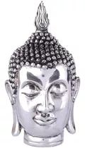 Figura Decorativa Buda Cabeza Jodhpur Silver