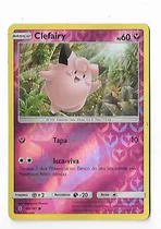 Pokemon Clefairy Reverse Foil Sol E Lua Guardiões Ascendente