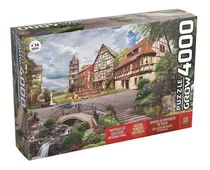 Quebra Cabeça Puzzle 4000 Peças Vila Europeia - Grow