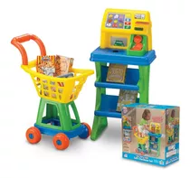 Juego P/ Niños Set Super (carro+caja Scanner) Usa Impobarato