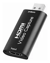 Tarjeta De Captura De Video Y Audio Hdmi Full Hd Usb 2.0